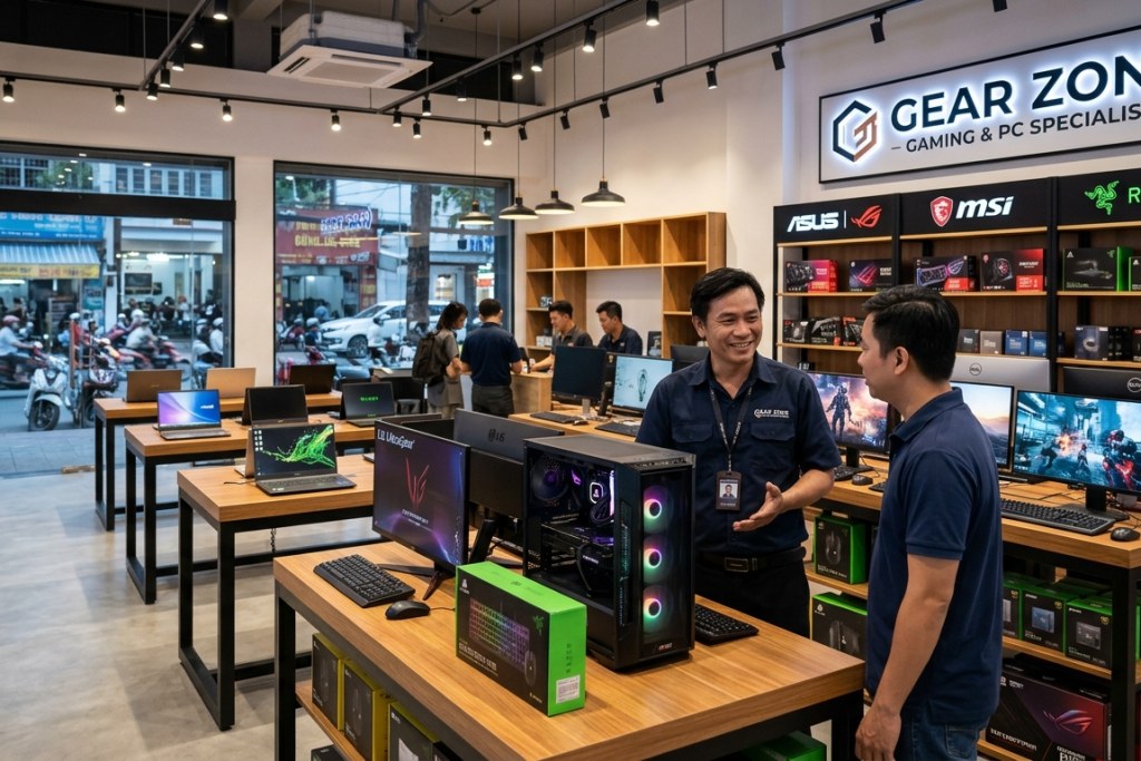 Showroom máy tính siêu rẻ