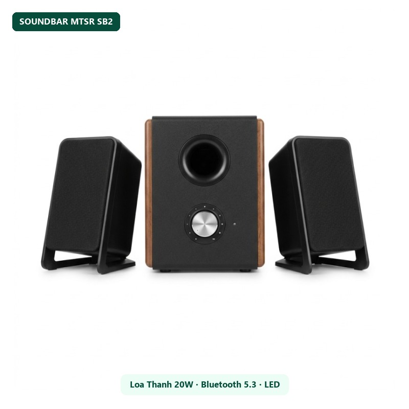 Loa thanh MTSR SB2 (Bluetooth 5.3, 20W)