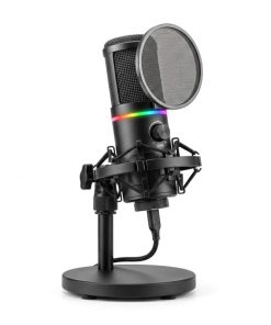 Micro thu âm MTSR M1 USB (cardioid, chân để bàn)