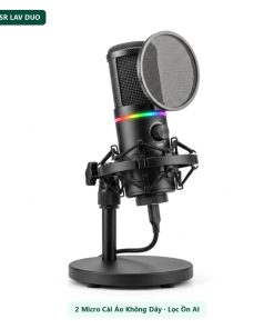 Micro không dây cài áo MTSR Lav Duo (2 micro)