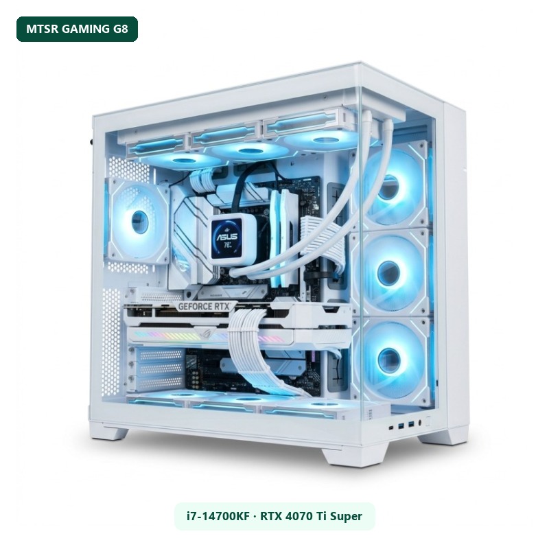 PC MTSR Gaming G8 (Core i7-14700KF, RTX 4070 Ti Super 16GB, 32GB, 2TB)